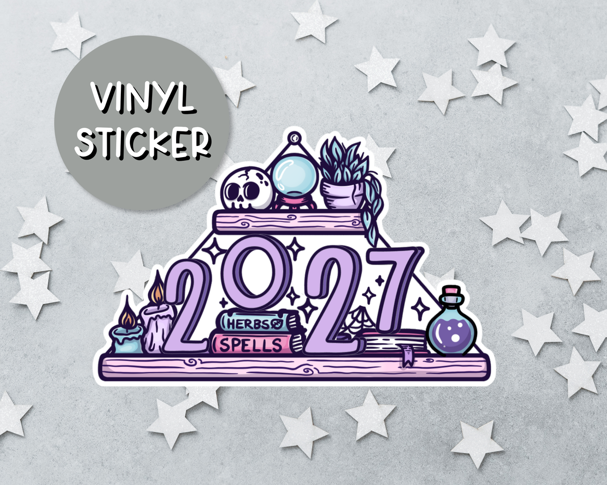 2027 Vinyl Sticker