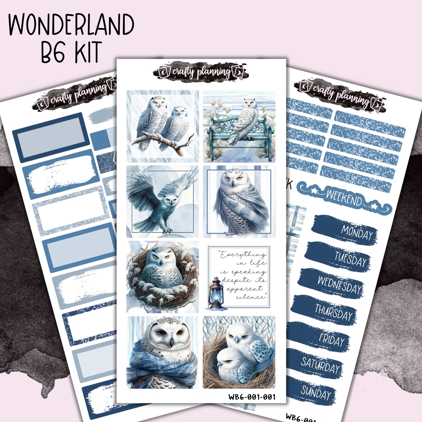 Winter Owls - Wonderland 222 B6