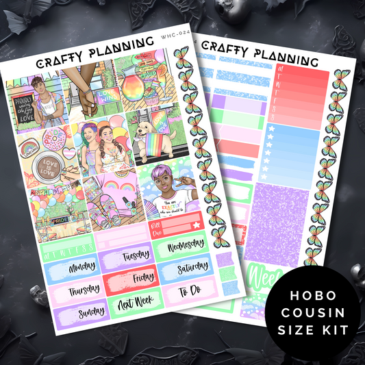Pride Party - Weekly Hobonichi Cousin Planner Kit
