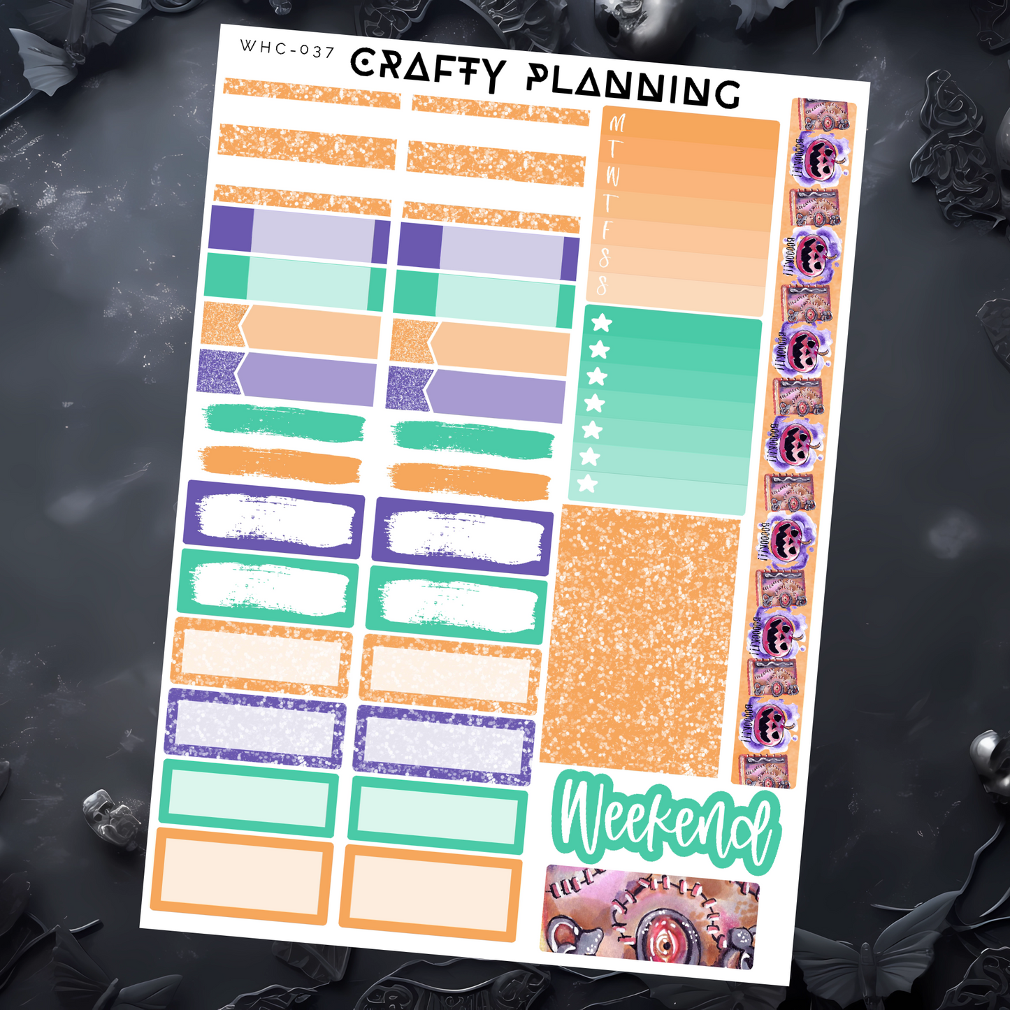 HOCUS POCUS - Weekly Hobonichi Cousin/Sterling Ink Planner Kit