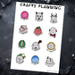 Full Moon Names - Mini Sticker Sheet