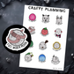 Full Moon Names - Mini Sticker Sheet