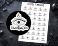 Visualization Stickers, Witchcraft Supplies For Planners & Grimoires