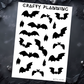 Bat Silhouettes - Mini Sticker Sheets