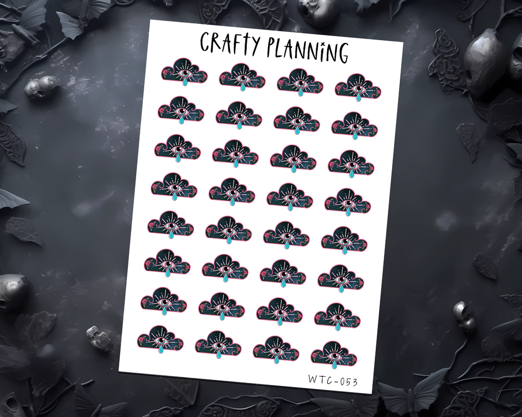 Feeling Down Stickers - Mini Sticker Sheet