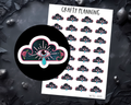 Feeling Down Stickers - Mini Sticker Sheet