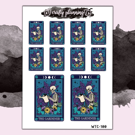 The Gardener Tarot - Mini Sticker Sheet