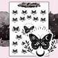 Butterfly Moons - Mini Sticker Sheet