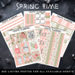 Spring Time - Weekly Vertical Planner Kit