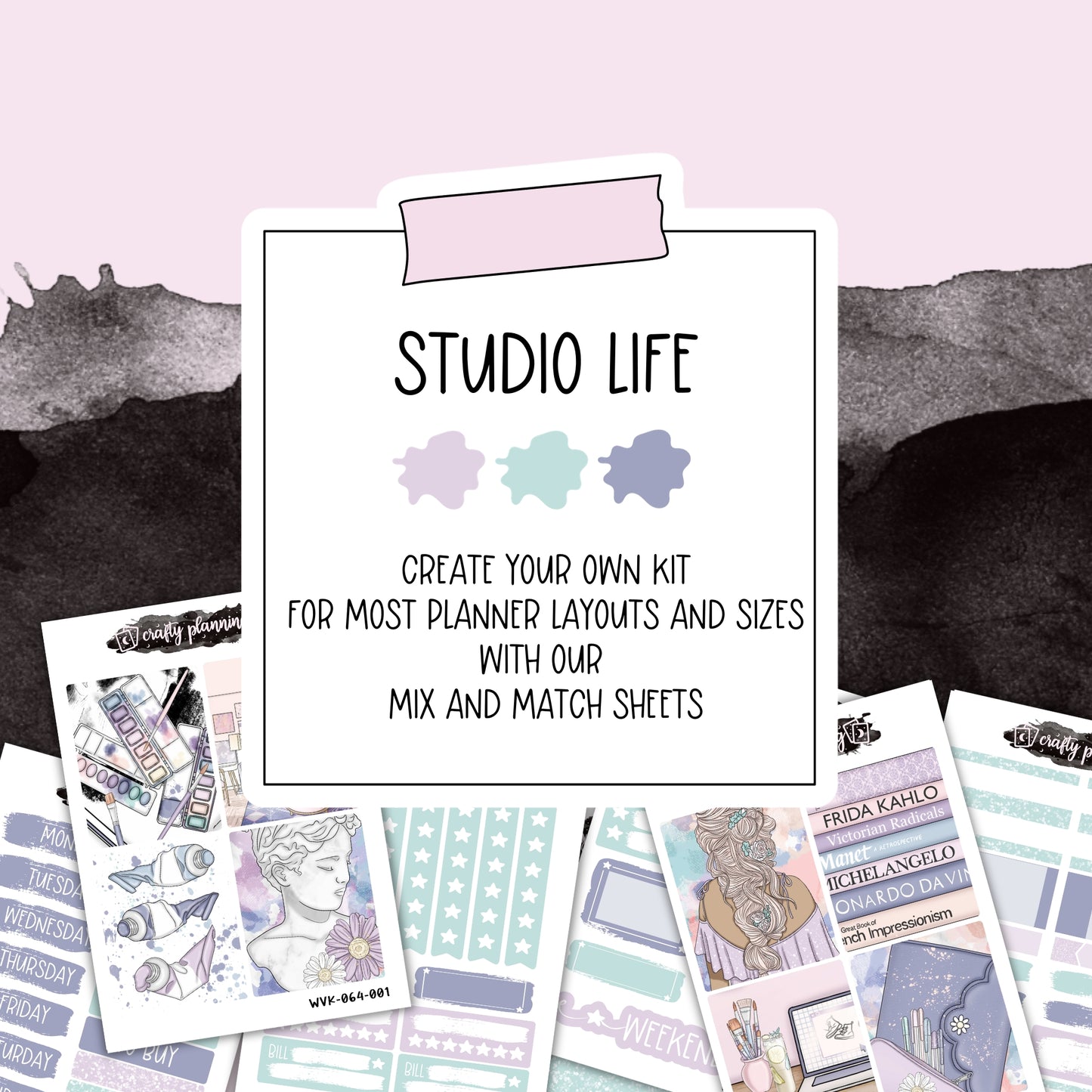 Studio Life - Vertical Planner - Mix & Match Kits