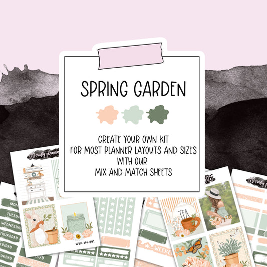 Spring Garden - Standard Vertical - Mix & Match Kits