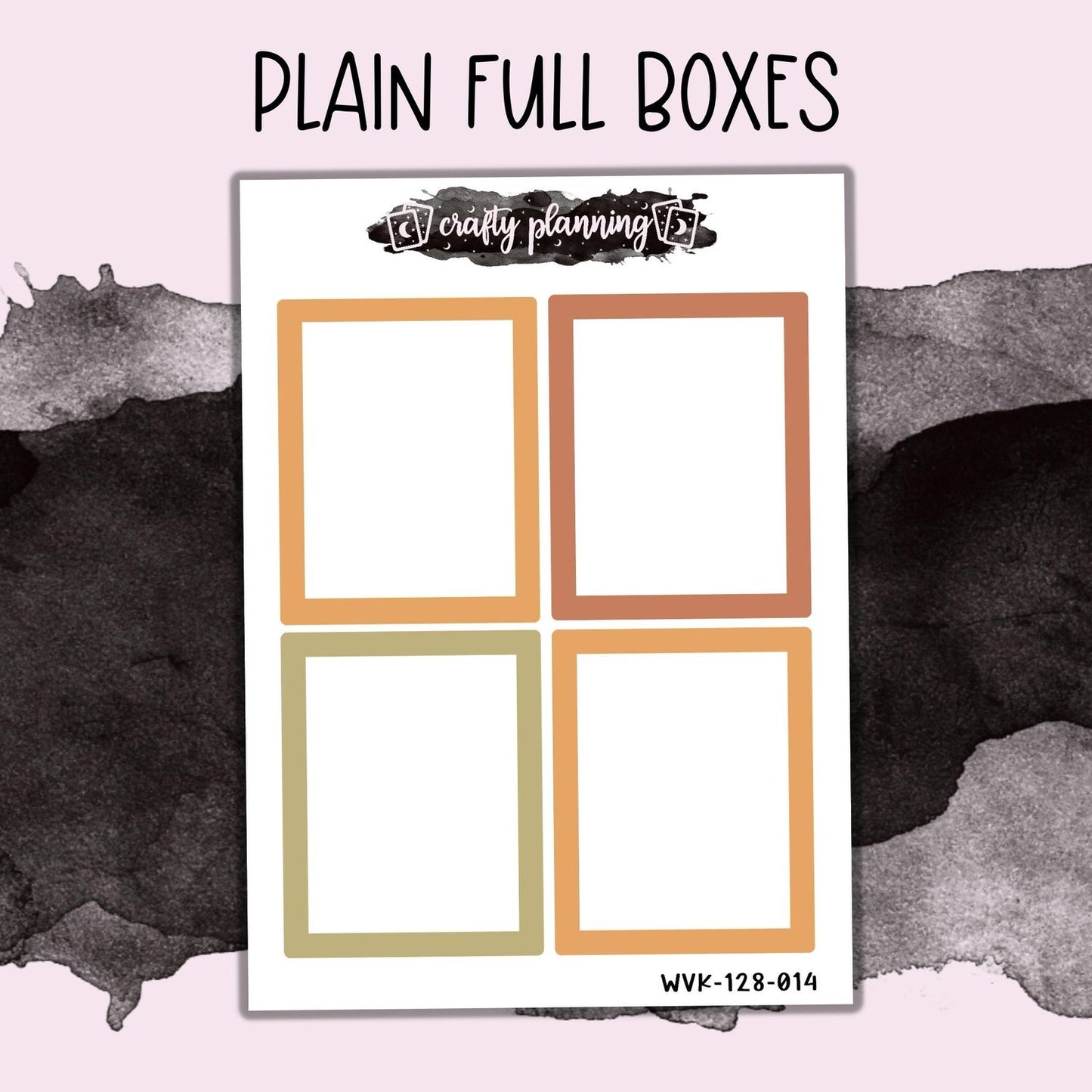 Autumn - Vertical Planner - Mix & Match Kits