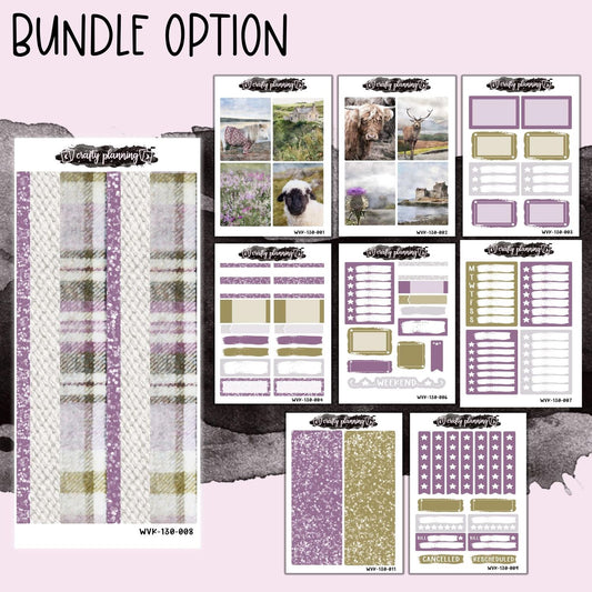 Highlands - Vertical Planner - Mix & Match Kits