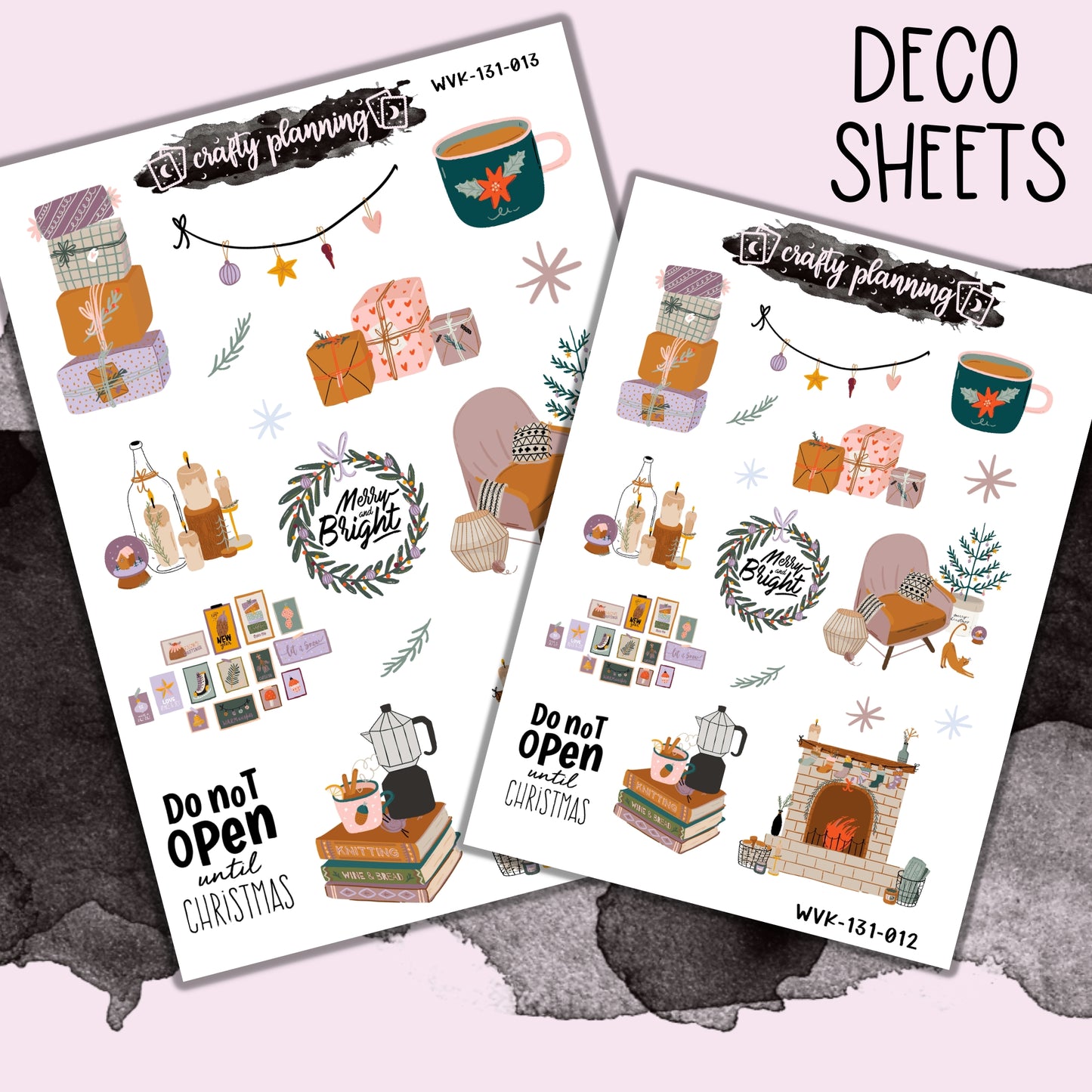 Merry & Bright - Deco Sheets - Mix & Match Kits