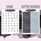 Haunted - Vertical Planner - Mix & Match Kits