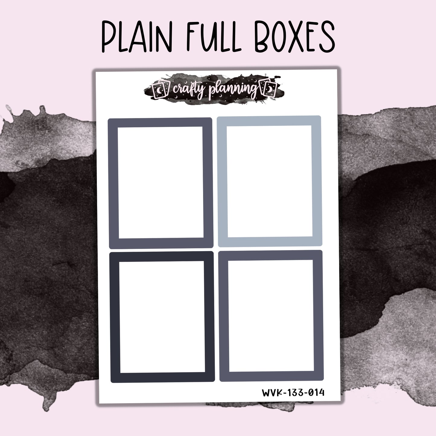 Haunted - Vertical Planner - Mix & Match Kits