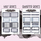 Haunted - Vertical Planner - Mix & Match Kits