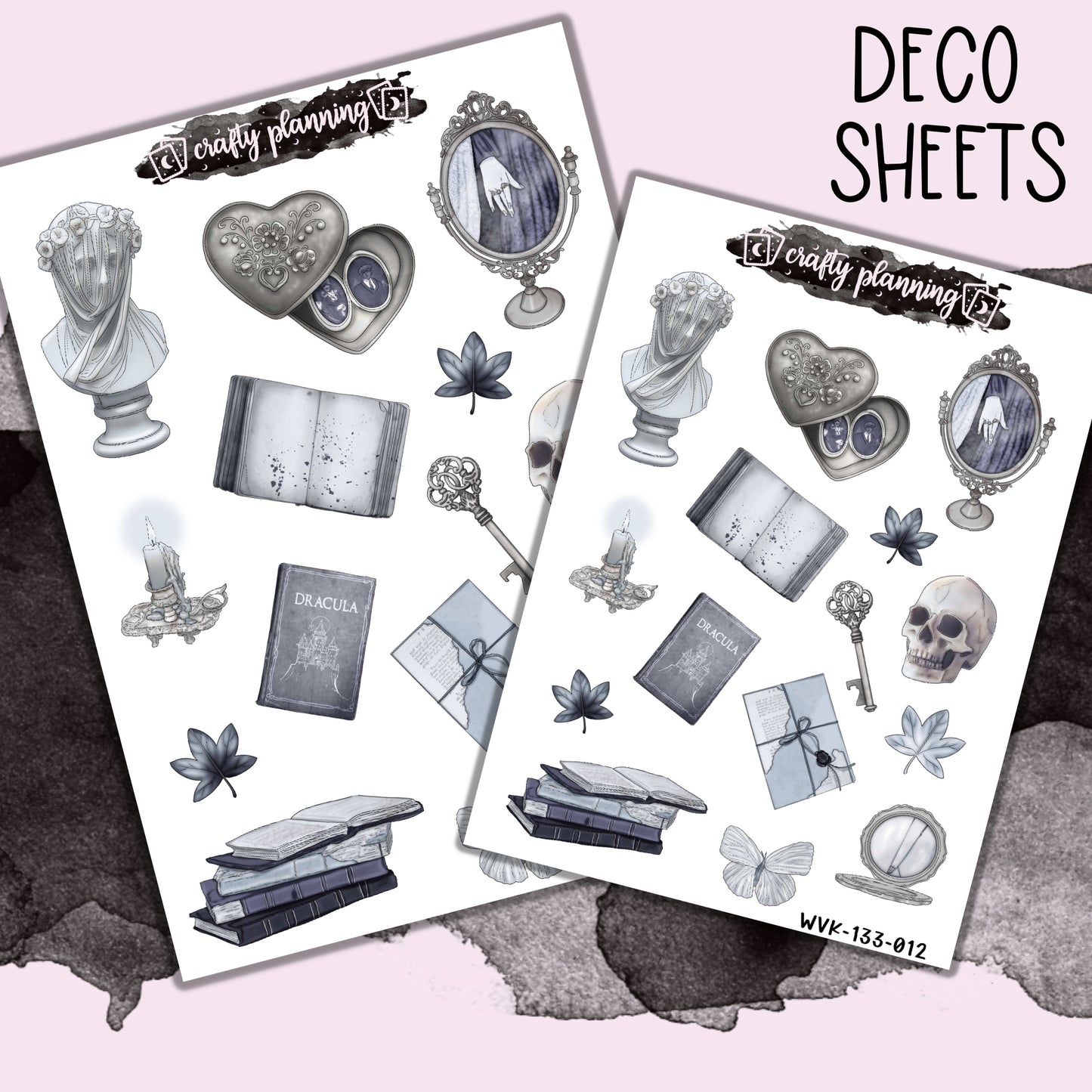 Haunted - Vertical Planner - Mix & Match Kits