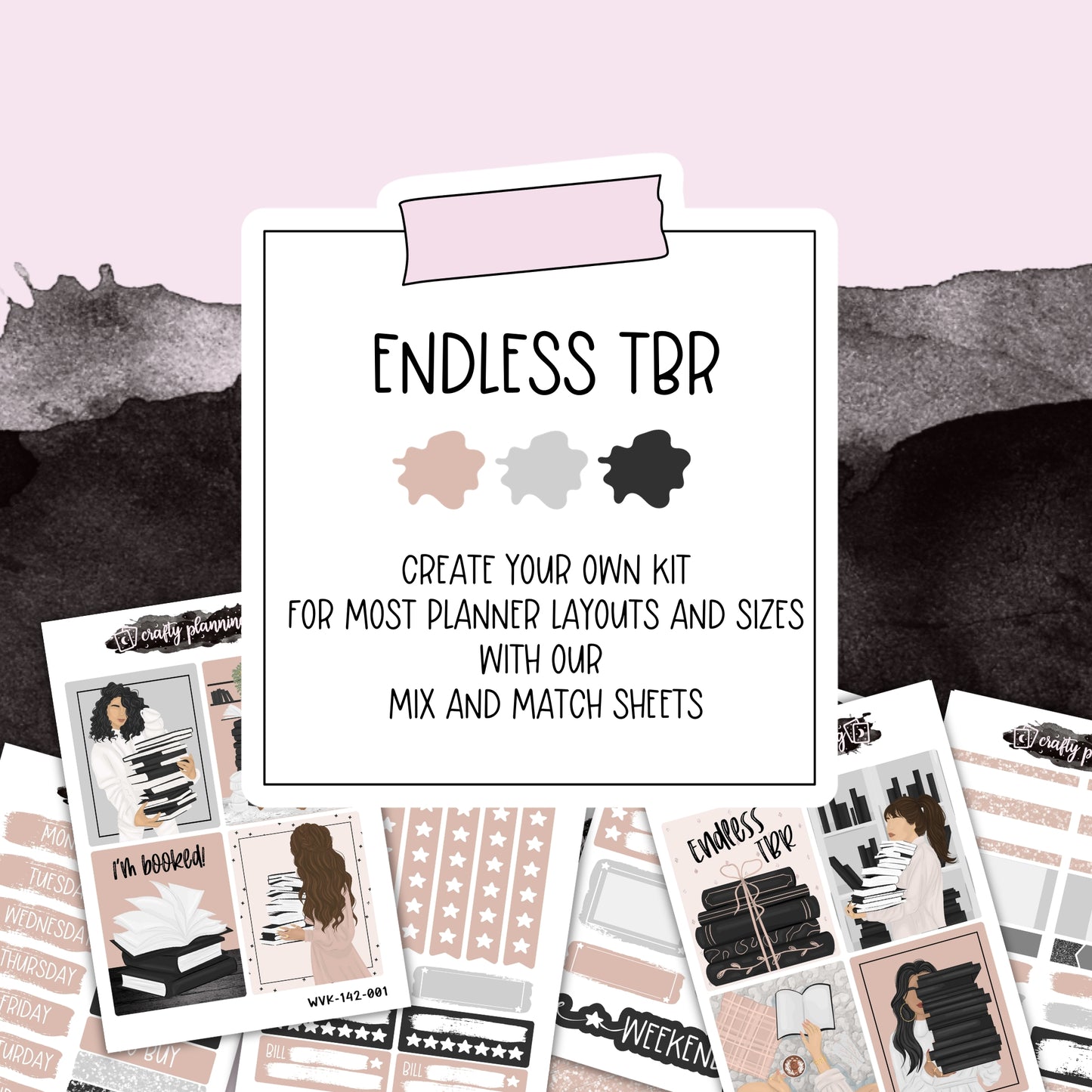 Endless TBR - Vertical Planner - Mix & Match Kits