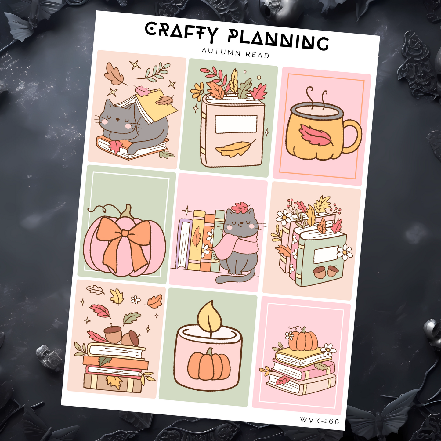 AUTUMN READ - Weekly Vertical Planner Kit