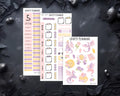 Cute Dragon Stickers - Hobonichi Weeks Kit | Monthly & Weekly Planner Stickers