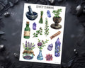 Witchy Stickers - Occult, Pagan & Gothic Witch Planner Sticker Set