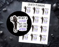 Fibromyalgia Stickers - Chronic Illness & Pain Tracker Planner Labels