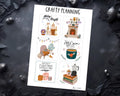 Christmas Planner Stickers | Full Box Stickers for Hobonichi Cousin & Kinbor A5