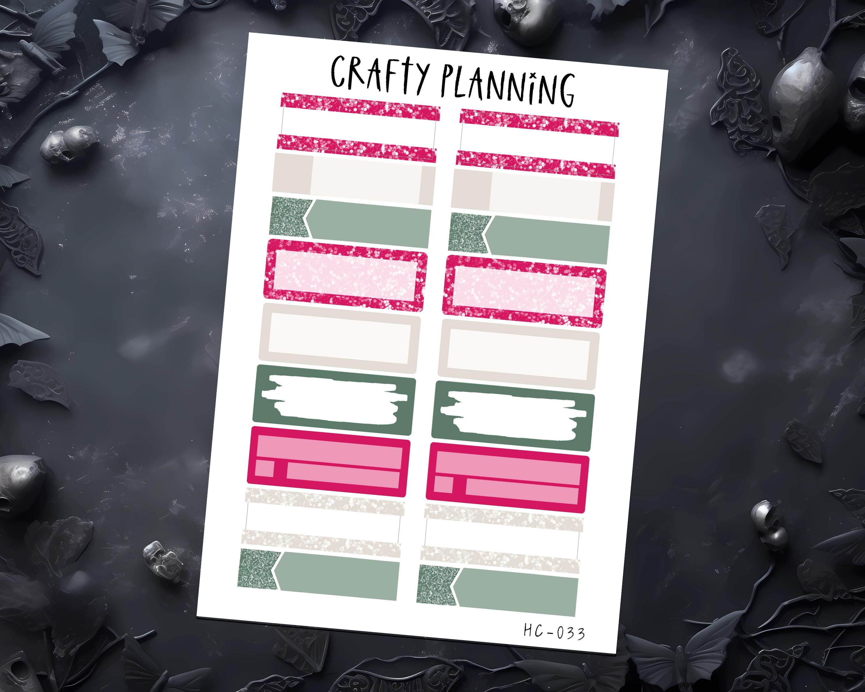 Xmas Planner Kit – A5 Weekly Planner Sticker Kit With Christmas Stickers & Photo Sticker Set
