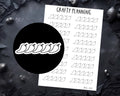 Reading Stickers - Planner & Book Tracker Rating Tracker Stickers | Matte Paper