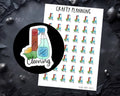 Cleaning Planner Stickers – Functional Chores & Housework Sticker Sheets