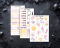 Celestial Planner Stickers – Pastel Weekly Kit | Witchy Vertical Sheets