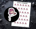 Period Tracker Stickers - Menstruation Planner & Tampon Reminder Labels