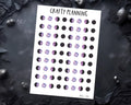 Moon Phase Stickers – Planner, Witchcraft & Moon Tracker Decals on Matte Paper