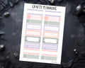 Christmas Planner Stickers for Hobonichi Cousin | Premium Matte Sticker Paper