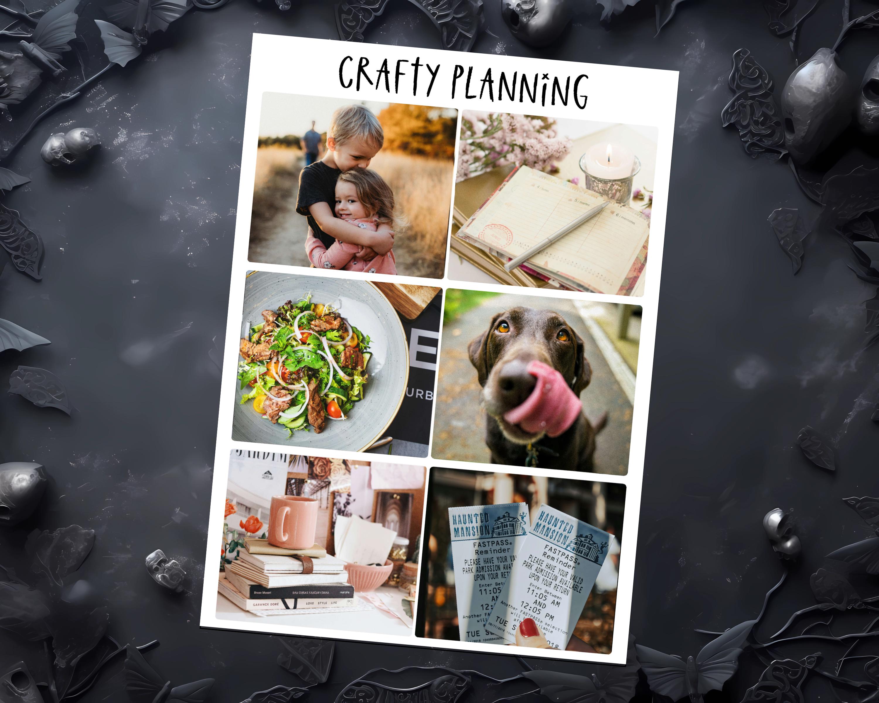 Custom Photo Stickers - Planner & Journal Stickers | Memory Keeping, Visionboard, Monthly