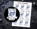 Fibromyalgia Stickers - Chronic Illness Planner Symptom Tracker & Flare Day Reminder
