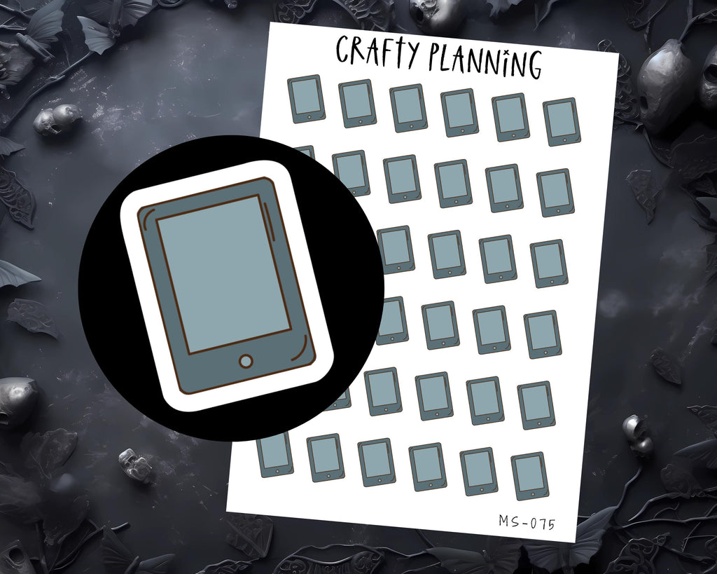 Bookish Stickers – Reading Tracker Sheets & Planner Stickers with Vibrant Colors