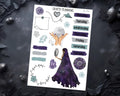Journal Stickers - Witchcraft & Esoteric Moon Planner Kit with Premium Matte