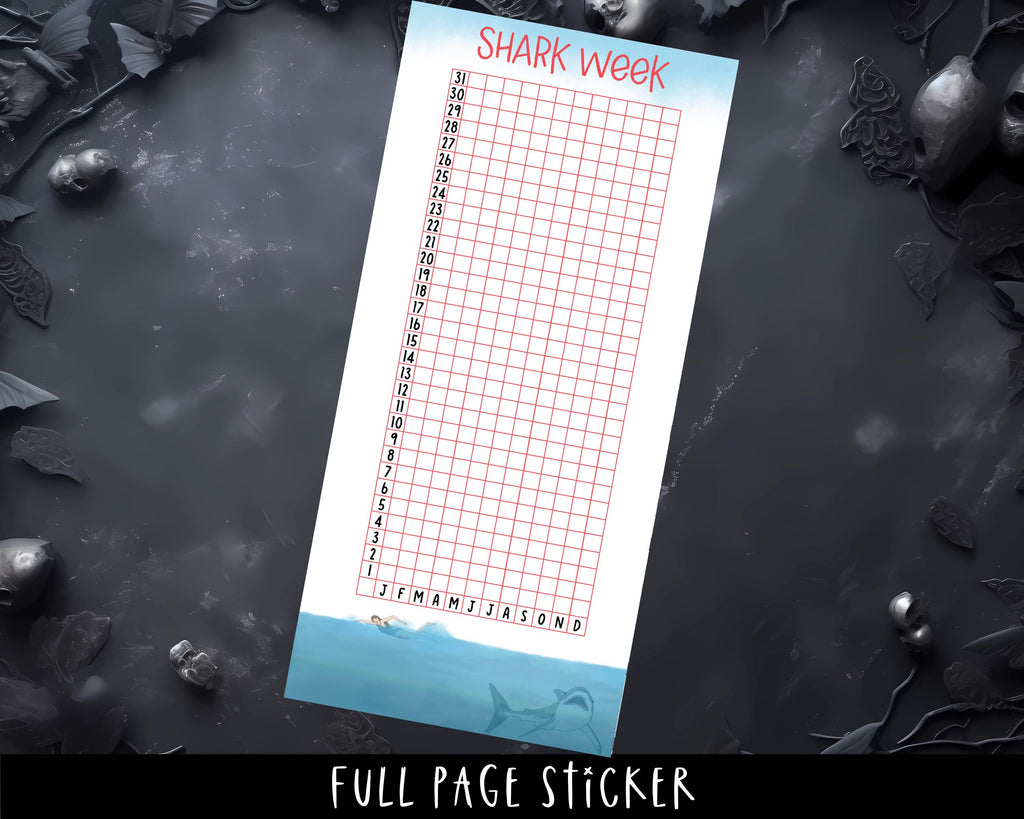 Period Tracker Stickers – Full Page Planner Covers | Weeks Planner Vibrant Stickers