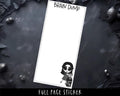 Brain Dump Sticker - Full Page Planner Stickers for Weeks Planner | Mental Health Notes