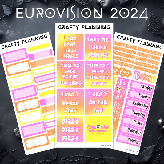 Eurovision 2024 - Wonderland 222 B6 Weekly Kit