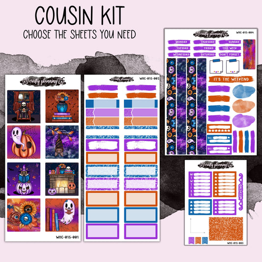 Creepy Cosy Autumn - Hobonichi Cousin - Mix & Match Kits