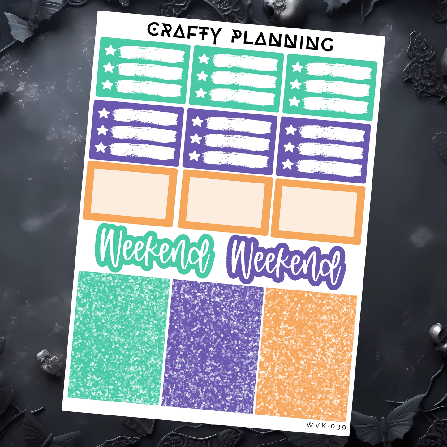 HOCUS POCUS - Weekly Vertical Planner Kit