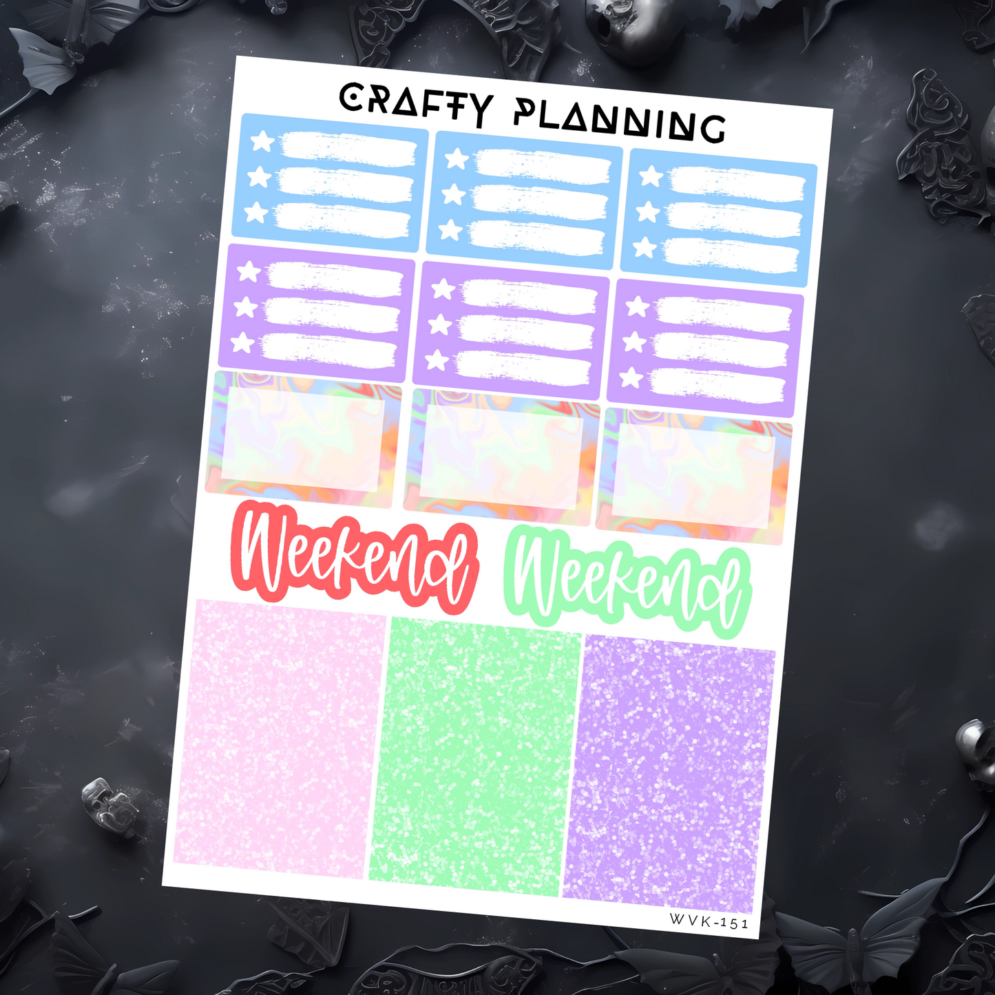 Pride Party - Weekly Vertical Planner Kit