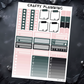 Tattoo Shop - Weekly Vertical Planner Kit