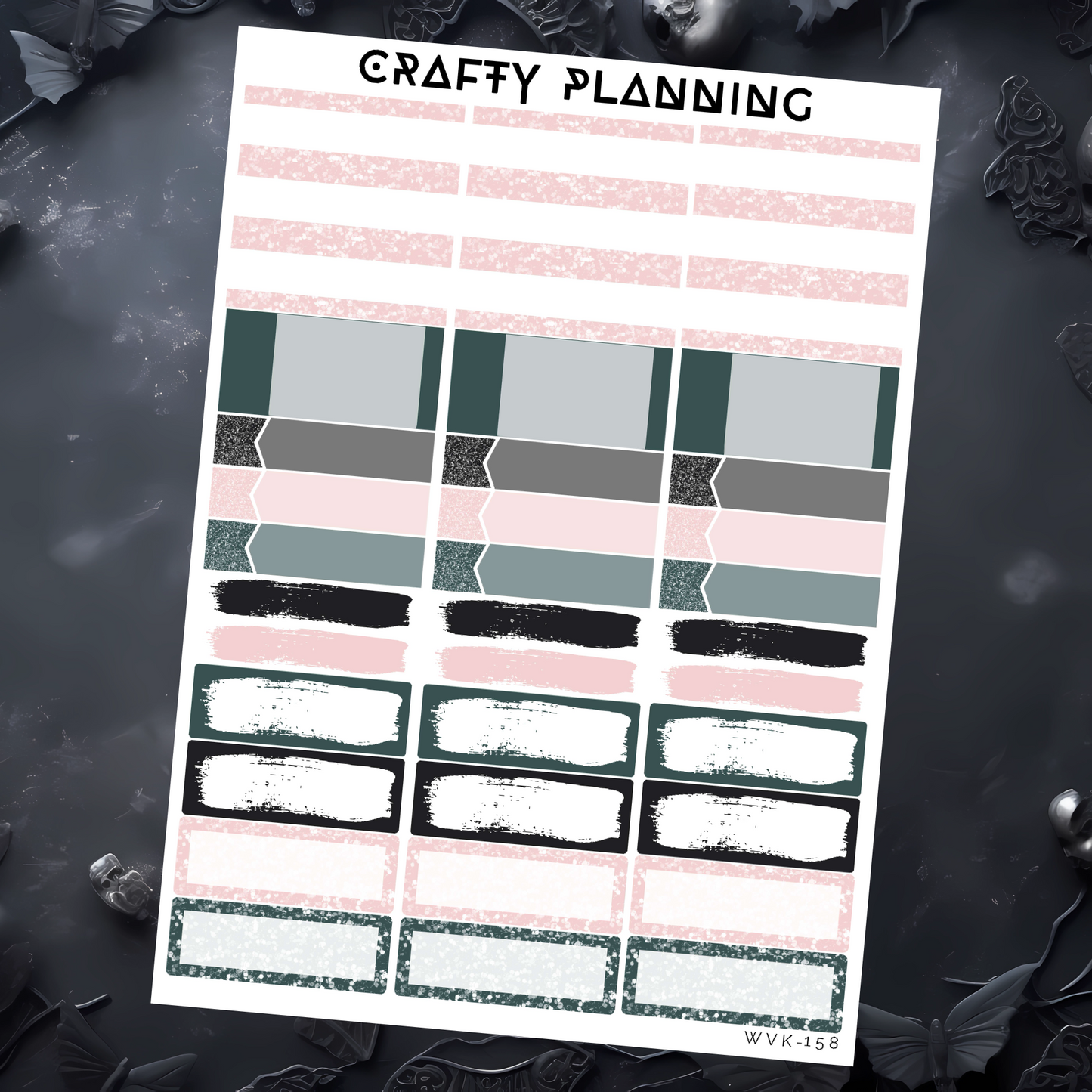 Tattoo Shop - Weekly Vertical Planner Kit