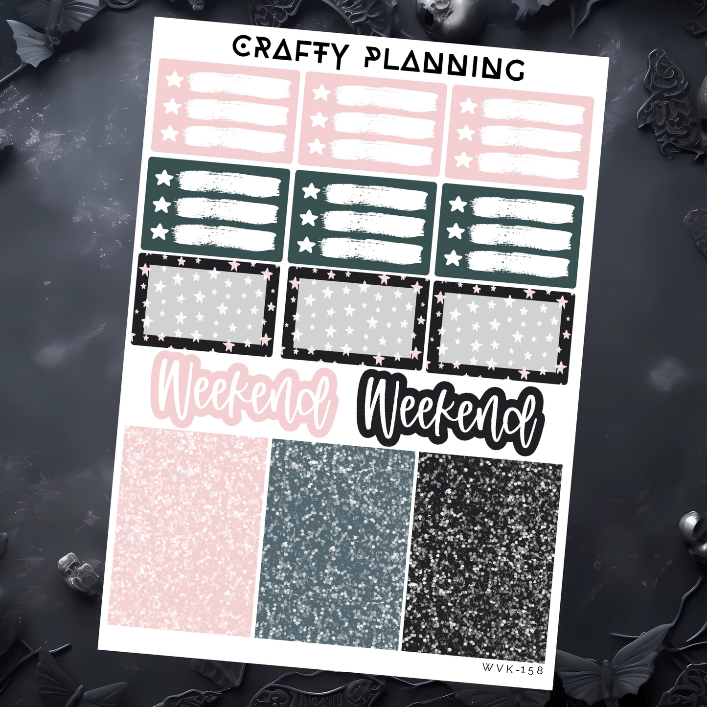 Tattoo Shop - Weekly Vertical Planner Kit