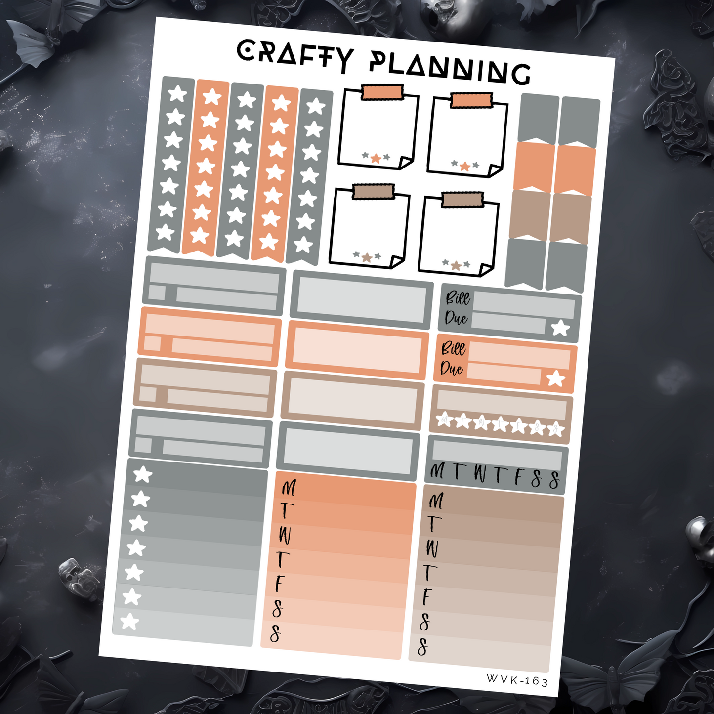 COSY AUTUMN - Weekly Vertical Planner Kit