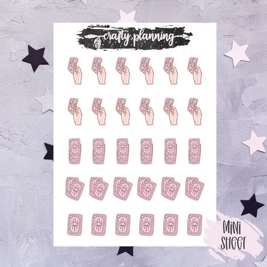 Tarot Cards - Mini Sticker Sheet